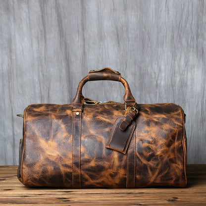 Men's  Leather Travel Bag